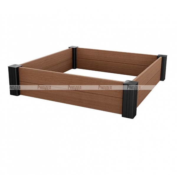 Кашпо-грядка для растений Keter Vista Modular Garden Bed single pack (17210619) коричневый, 252529