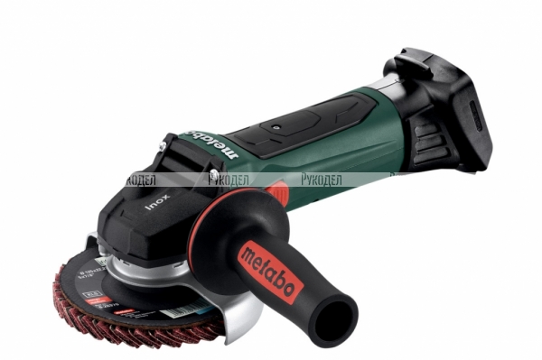 Аккумуляторная угловая шлифмашина Metabo W 18 LTX 125 Inox 600174850, без АКБ и ЗУ