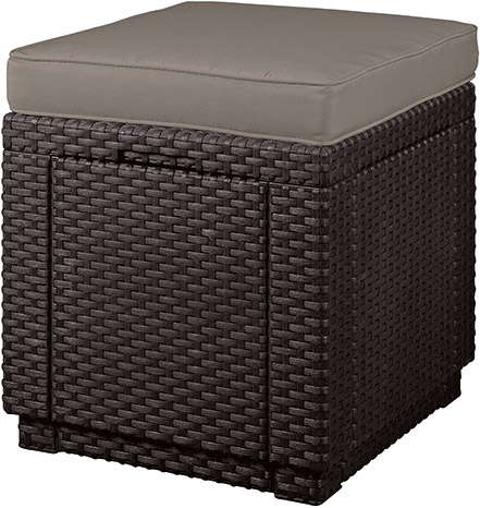products/Пуф Alliber Cube With Cushion (коричневый) (17192157+), 209435