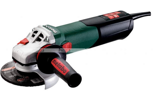 Угловая шлифмашина Metabo WEA 17-125 Quick 600534000, 1700 Вт, 3.7 Нм, автобалансир