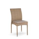 Комплект плетеной мебели Afina T256B/Y380B-W65 Light Brown (4+1), арт. T256B/Y380B-W65 Light Brown 4Pcs