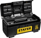 Ящик для инструмента "TOOLBOX-24" пластиковый, STAYER Professional арт.38167-24